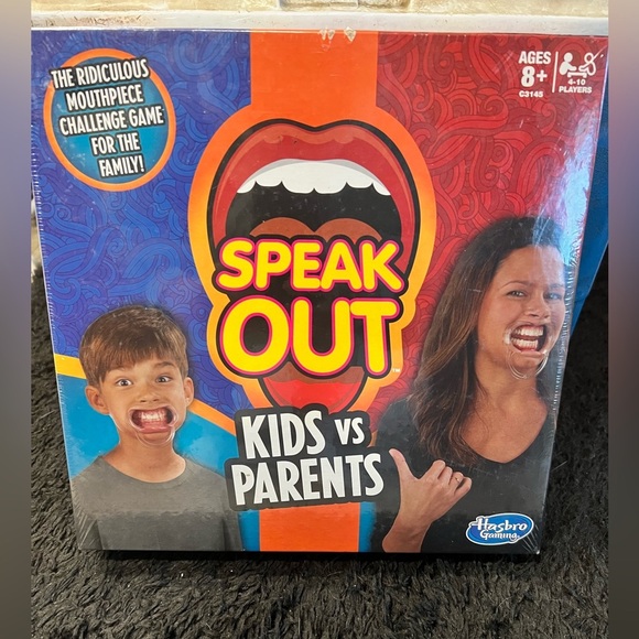 Other - New speak out game kids vs parents NIP